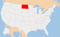 North Dakota Carte