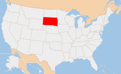 South Dakota Carte